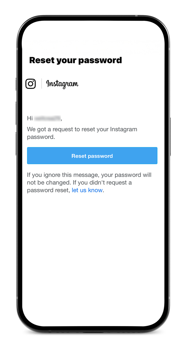 correos falsos instagram